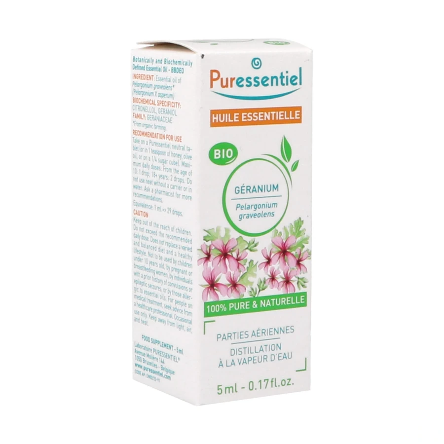 Puressentiel Huile Essentielle Géranium Bio