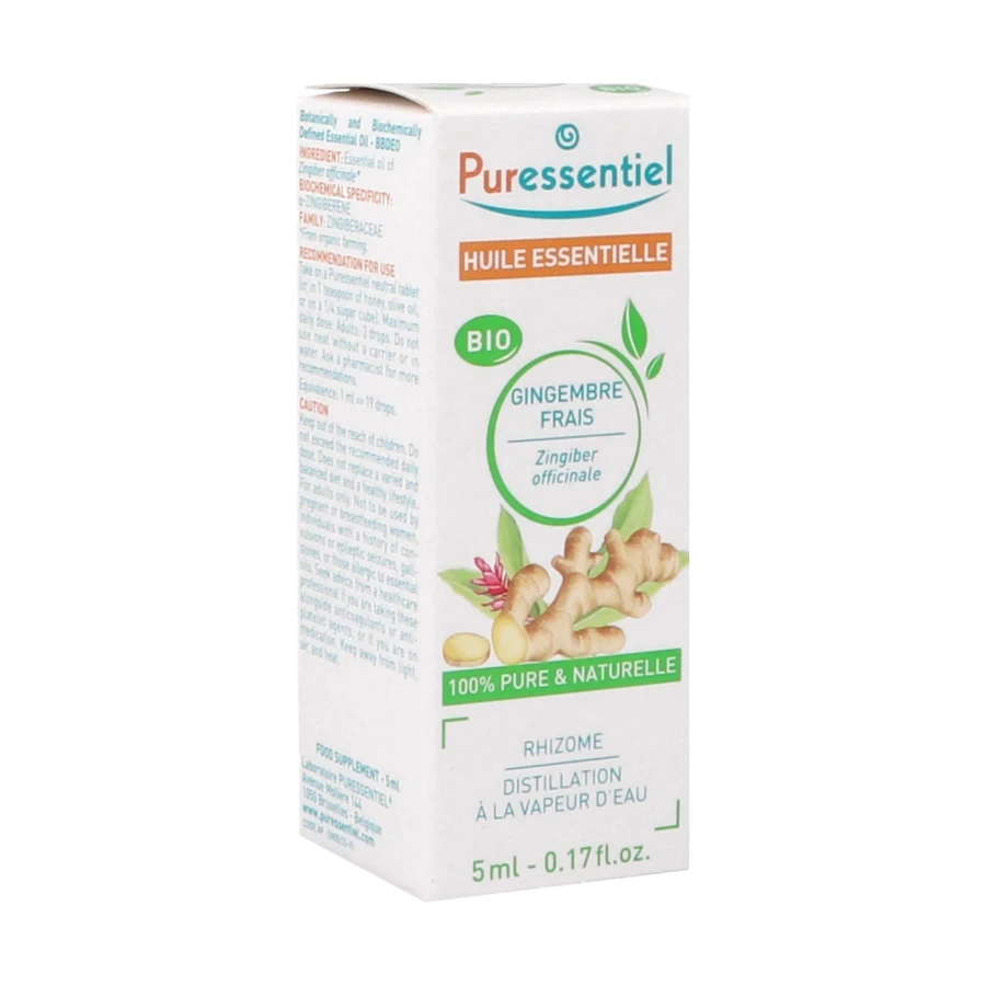 Puressentiel Huile Essentielle Gingembre Frais Bio