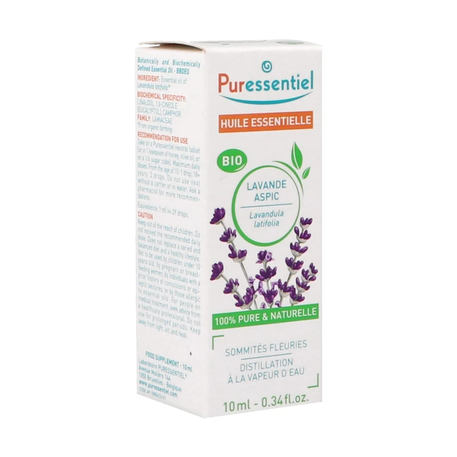 Puressentiel Lavande Aspic Bio Huile Essentielle
