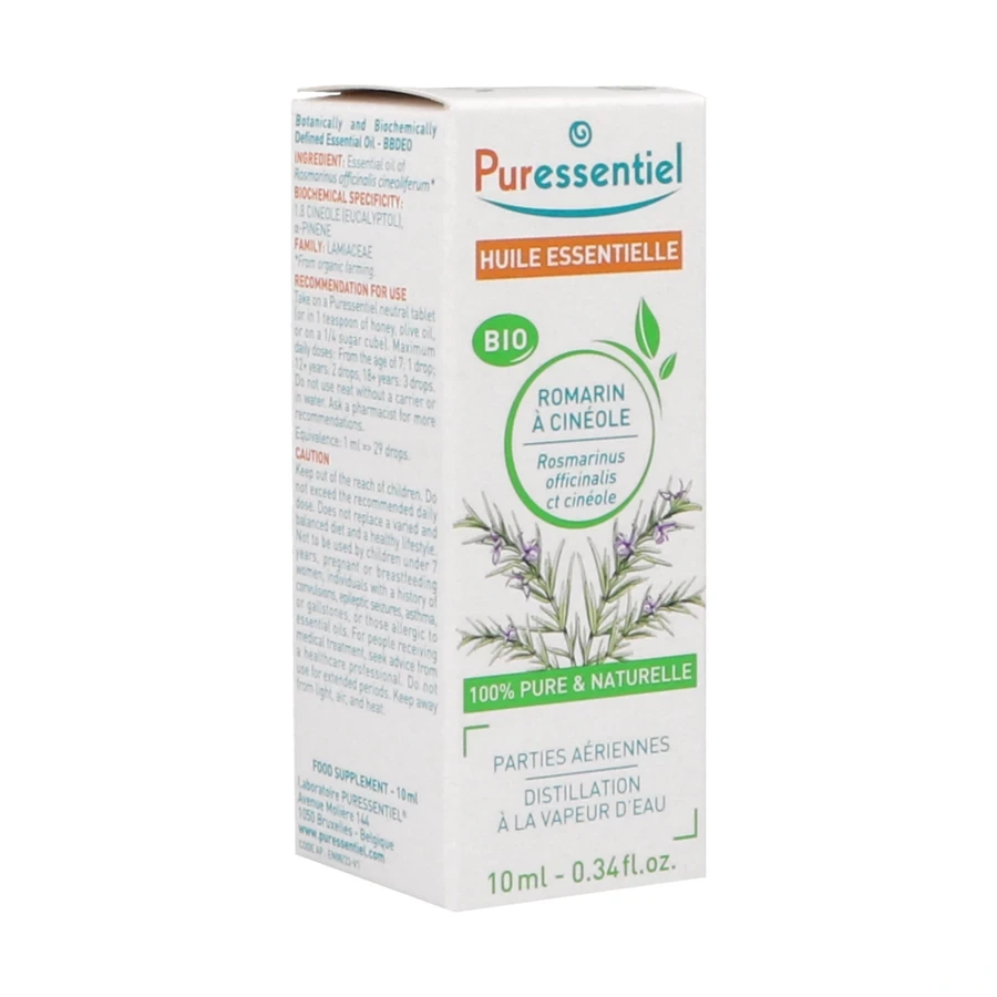 Puressentiel romarin à cinéole bio huile essentielle
