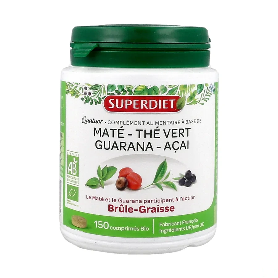 Super Diet Quatuor Brûle-Graisse Bio