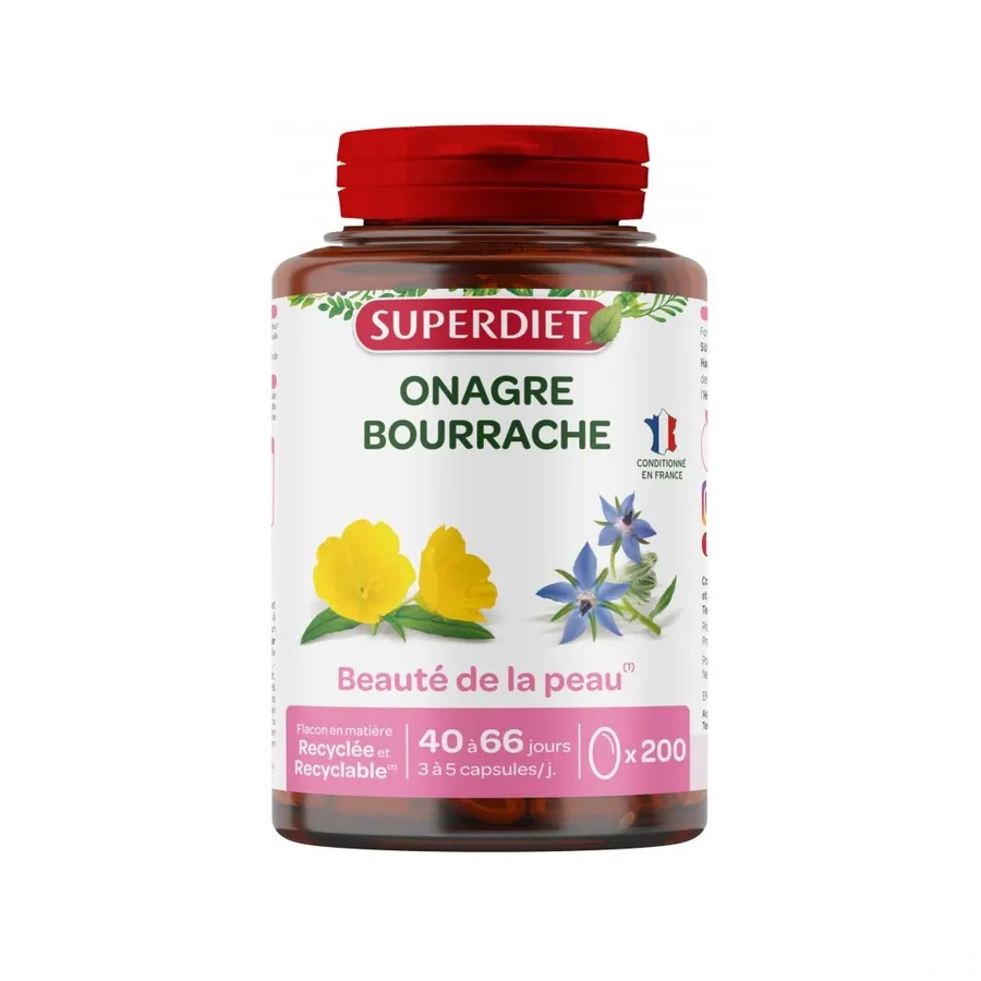 Super Diet Onagre Bourrache Beauté de la Peau