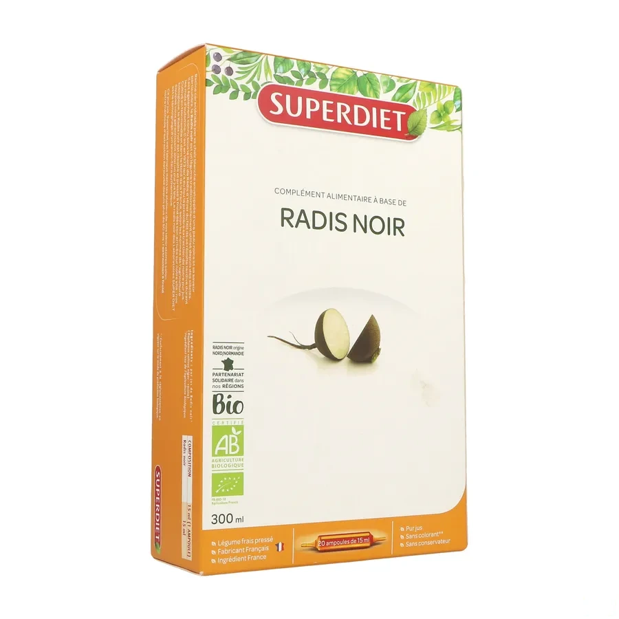 Superdiet Radis Noir Bio