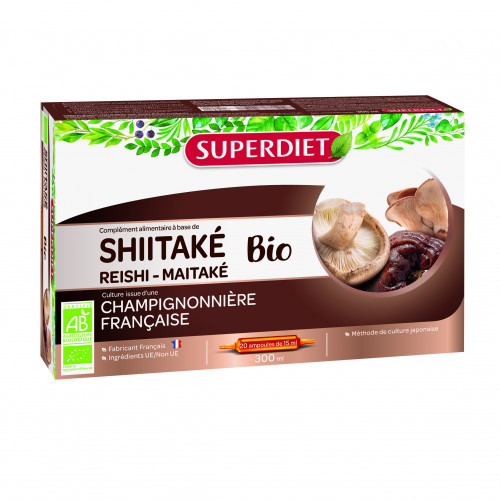 Super Diet Shiitaké Reishi Maitaké Bio