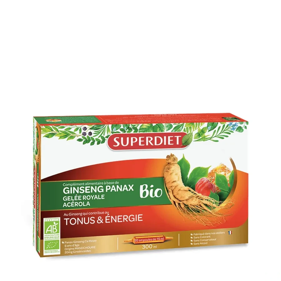 Super Diet Ginseng Gelée Royale Acérola Bio