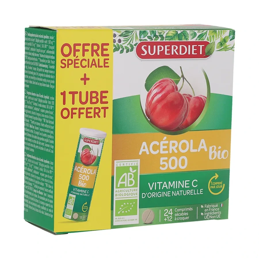 Super Diet Acérola 500 Bio