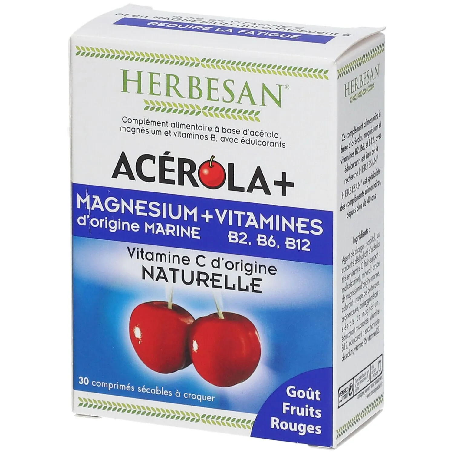 Herbesan Acerola+ Magnésium & Vitamines