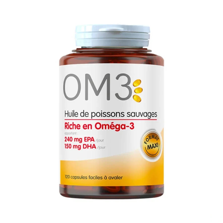 OM3 Huile de Poissons Sauvages Oméga 3