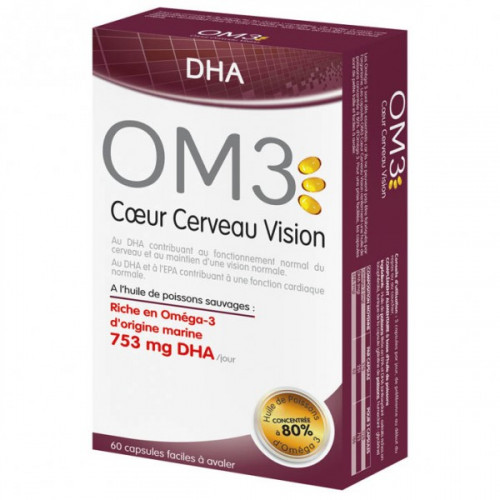 OM3 DHA Coeur Cerveau Vision