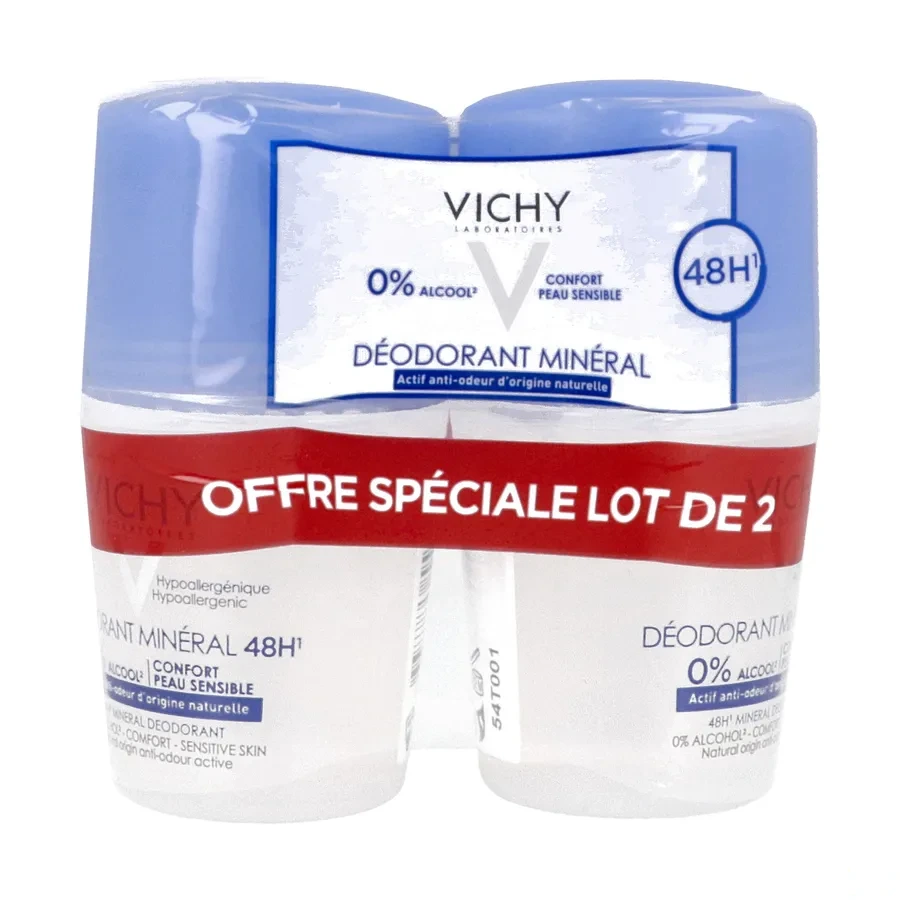 Vichy Déodorant Minéral 48h sans sels d'aluminium