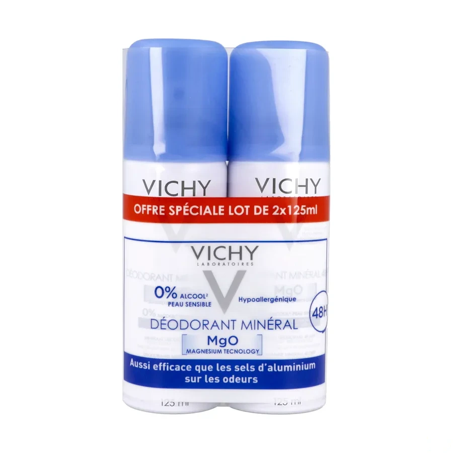 Vichy Déodorant Minéral 48h sans sels d'aluminium