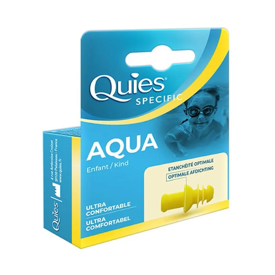 Quies Protection Auditive Silicone Natation 3 paires