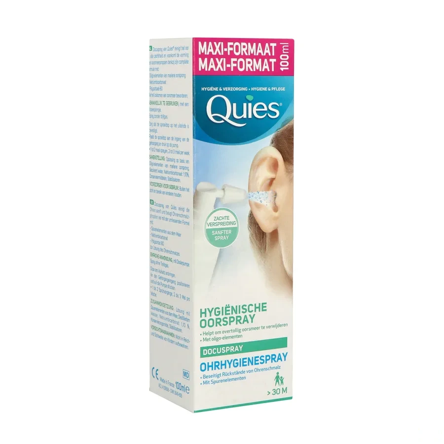 Quies Docuspray Hygiène de l'Oreille