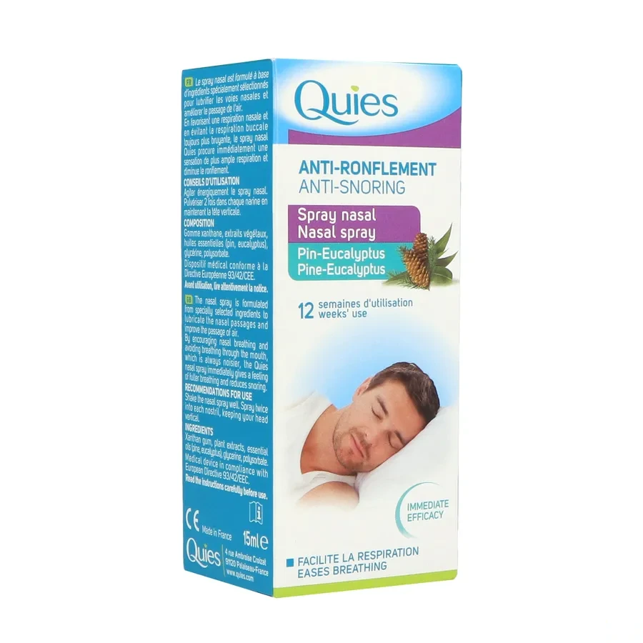 Quies Anti-Ronflement Spray Nasal