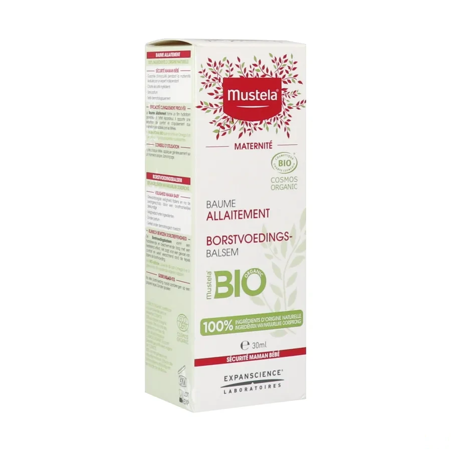 Mustela Baume allaitement Bio