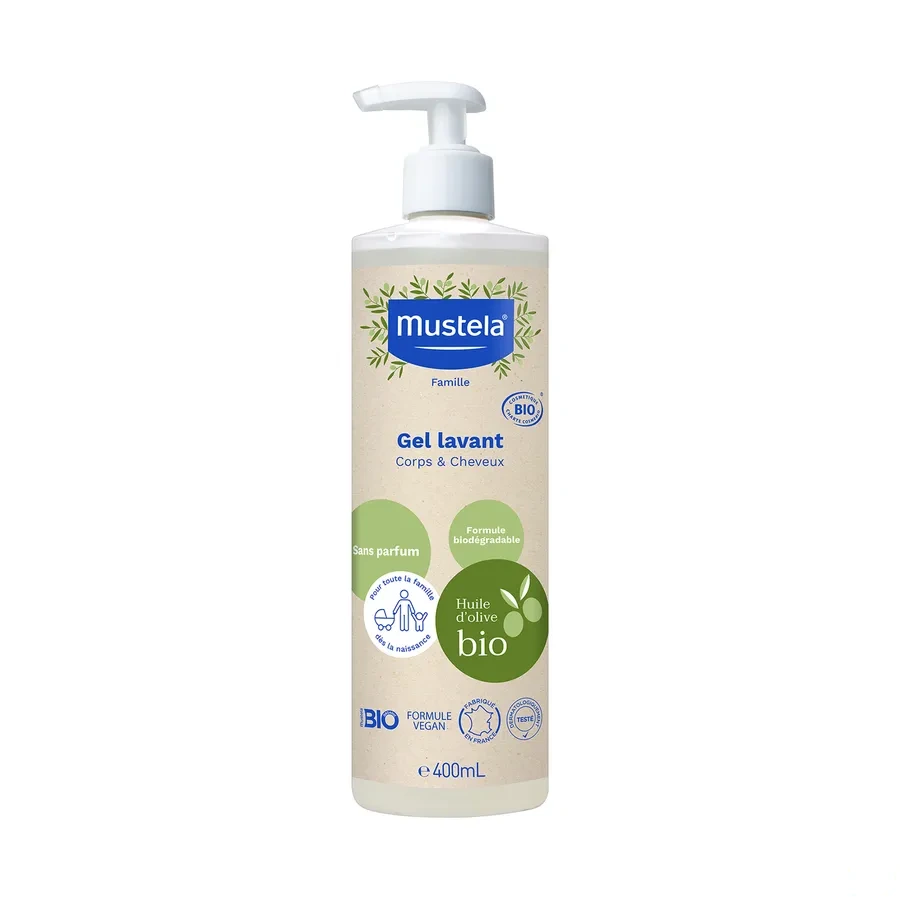 Mustela Gel Lavant Sans Parfum Bio