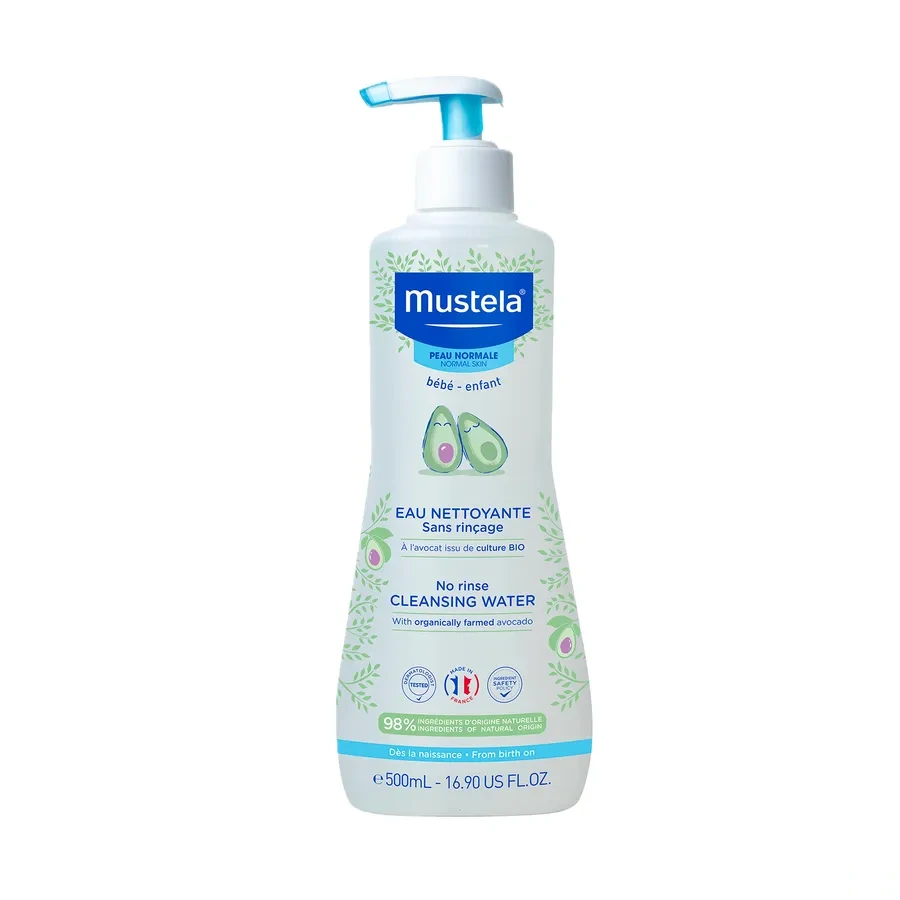 Mustela Eau nettoyante sans rinçage à l'avocat