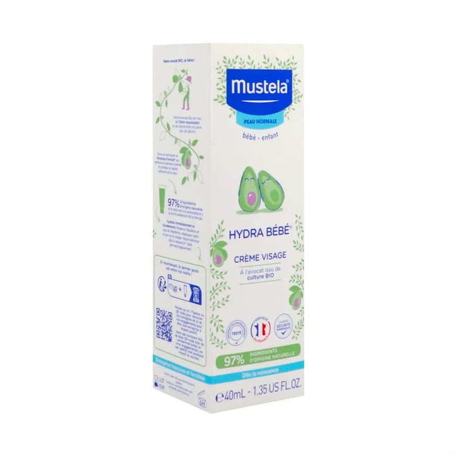 Mustela Hydra Bébé Crème visage