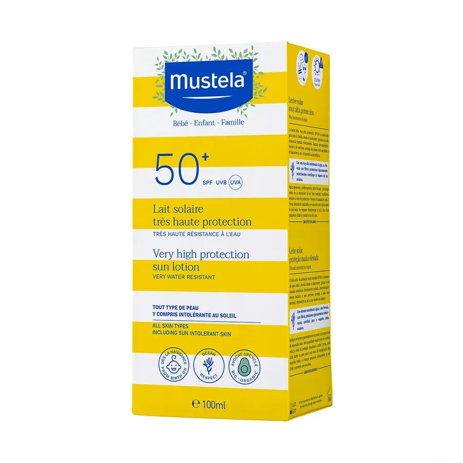 Mustela Lait Solaire Très Haute Protection SPF 50+