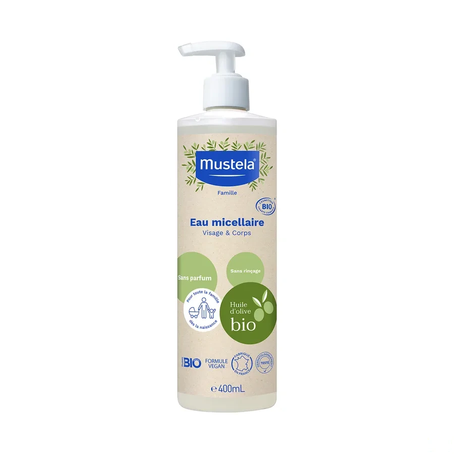 Mustela Eau Micellaire Sans Parfum Bio