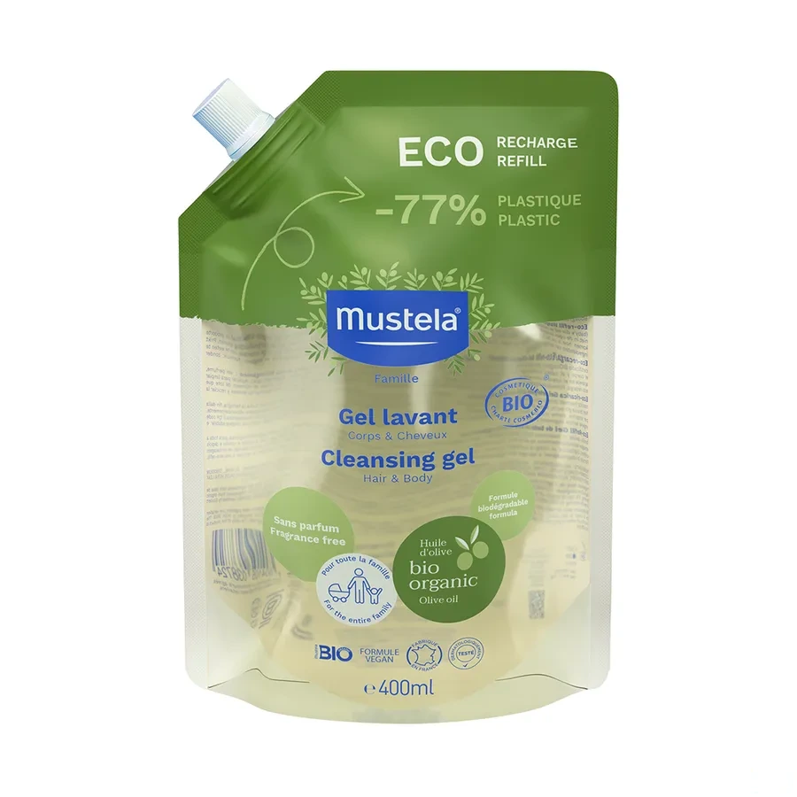 Mustela Gel Lavant Sans Parfum Bio
