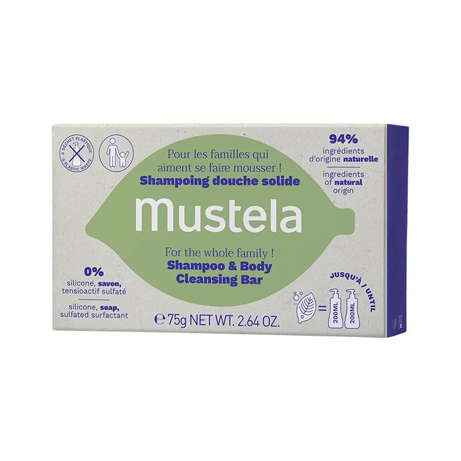 Mustela Shampoing Douche Solide