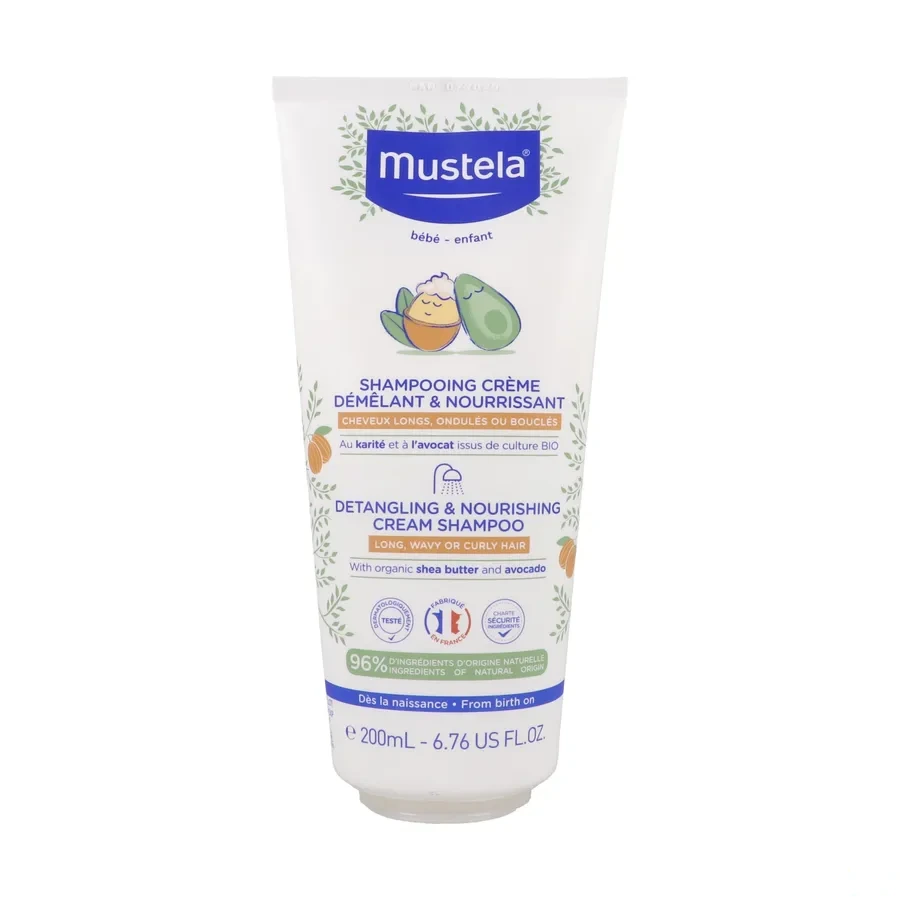 Mustela Shampooing Crème Démêlant & Nourrissant