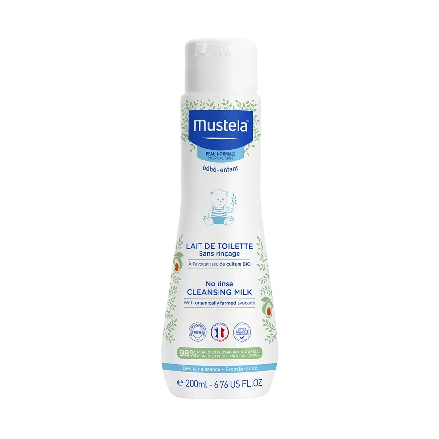 Mustela Lait de toilette sans rinçage