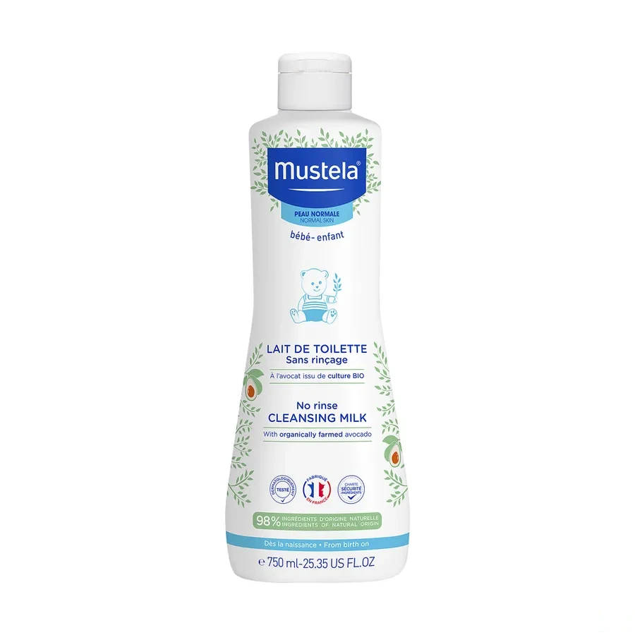 Mustela Lait de toilette sans rinçage