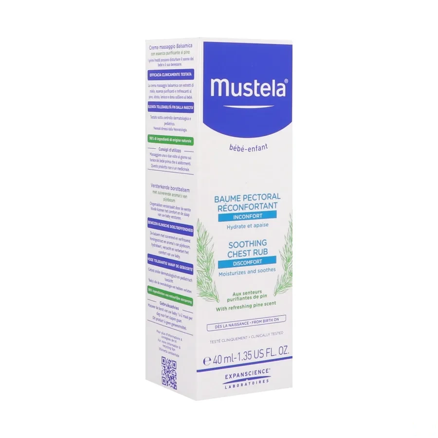 Mustela Baume Pectoral Réconfortant