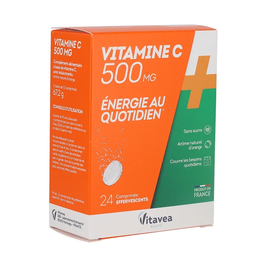 Nutrisanté Energie au Quotidien Vitamine C Effervescente 500mg