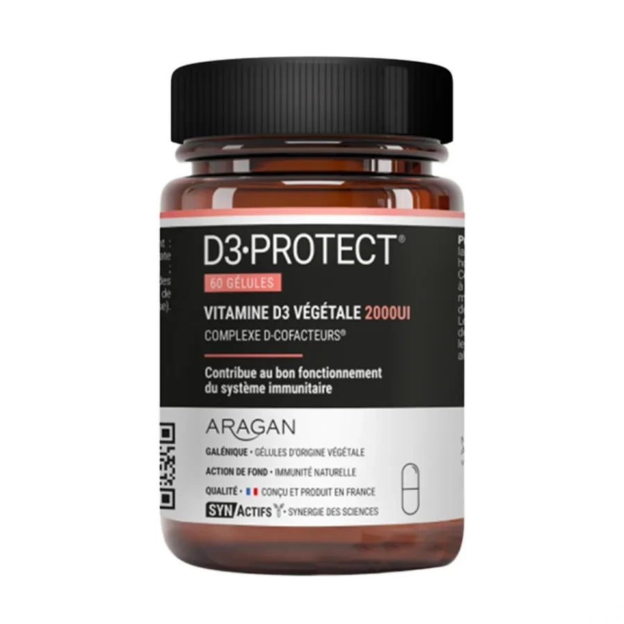 Synactifs D3 Protect Vitamine D3 végétale