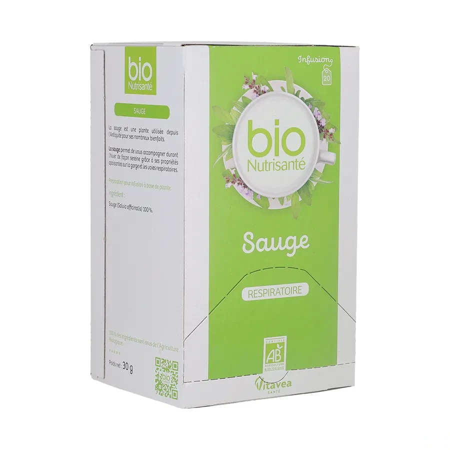 Nutrisanté Infusion Sauge Respiratoire