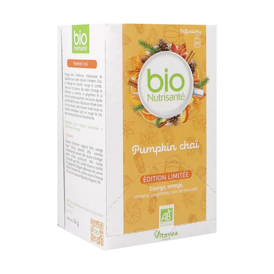 Bio Nutrisanté Infusion Pumpkin Chaï