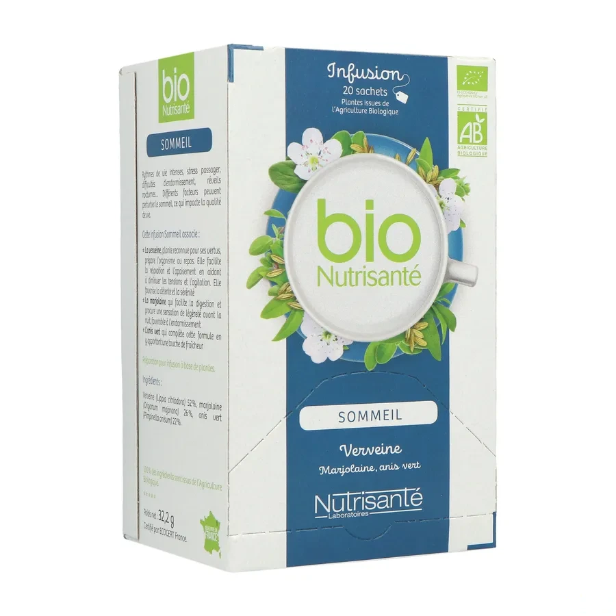 Nutrisanté Infusion Sommeil Verveine