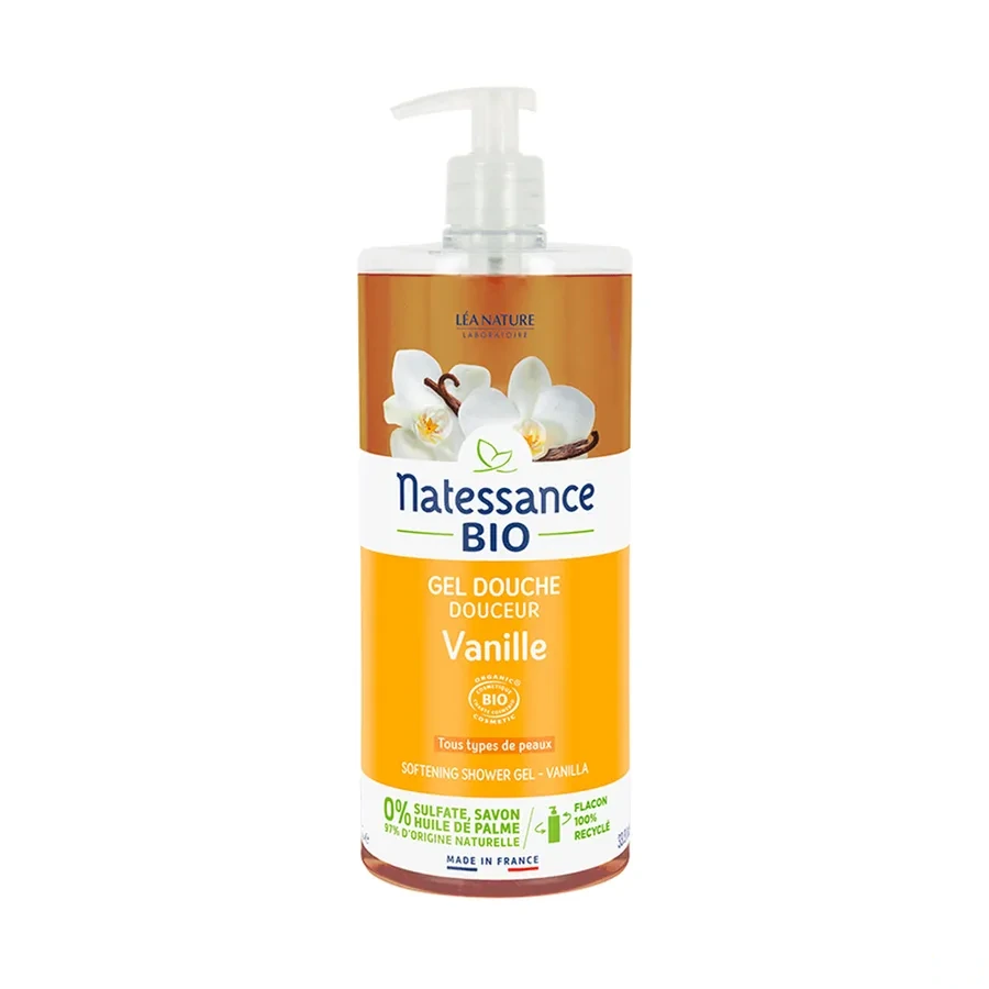 Natessance Gel douche Vanille fruitée