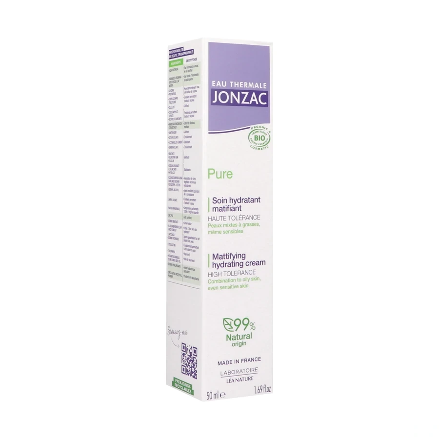 Jonzac Pure Crème purifiante et matifiante