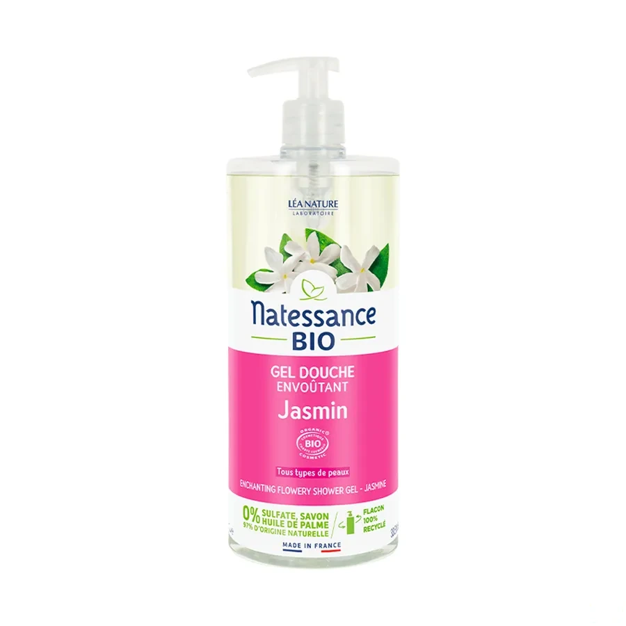 Natessance Gel douche Jasmin floral Bio