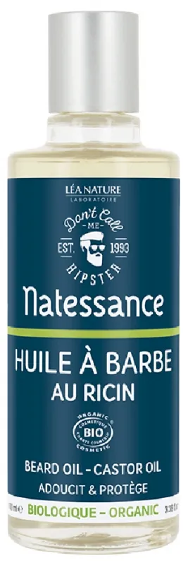 Natessance Huile à Barbe au Ricin Bio