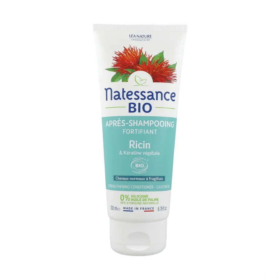 Natessance Après-shampooing Fortifiant Ricin & Kératine végétale