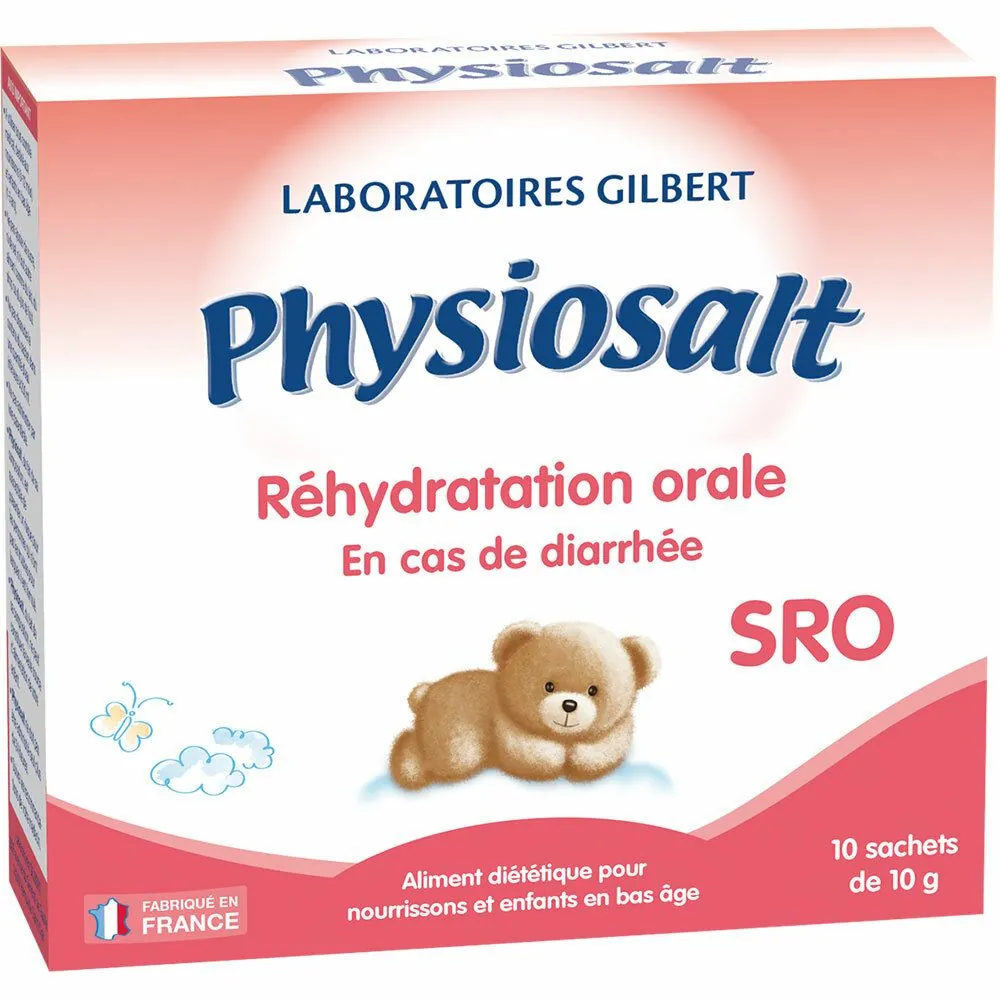 Physiolac Physiosalt Soluté de Réhydratation Oral