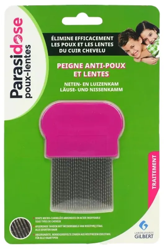 Parasidose Peigne Anti-Poux et Lentes
