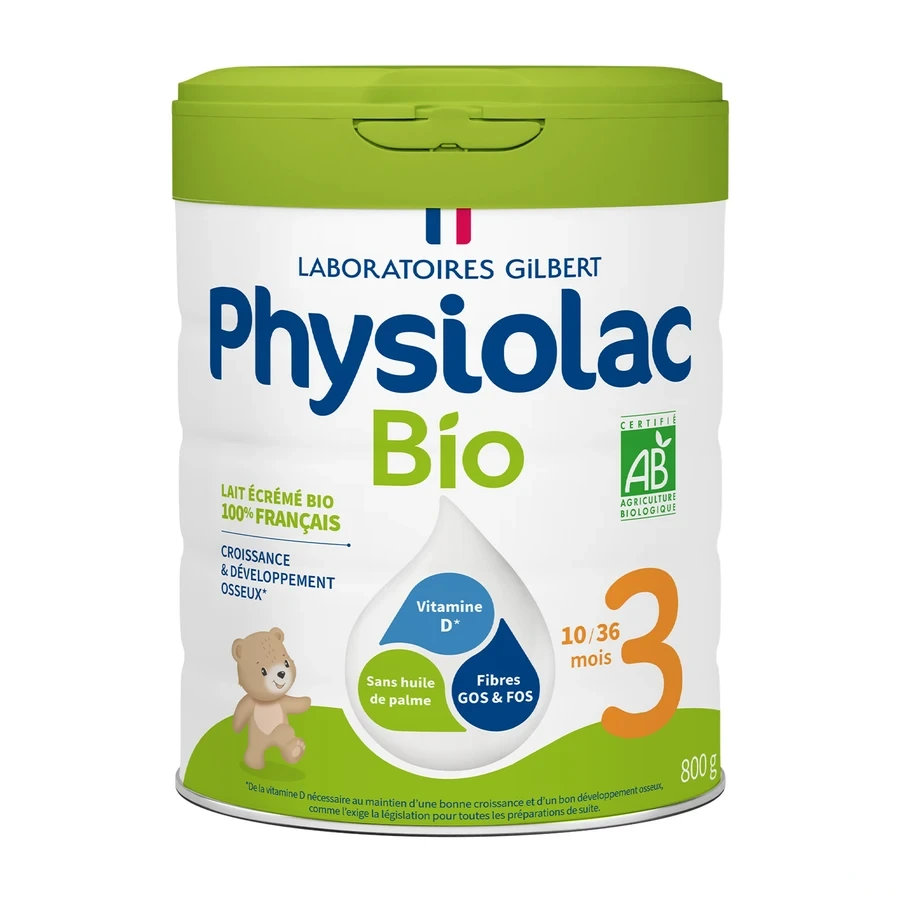 Physiolac Bio Lait 3ème âge