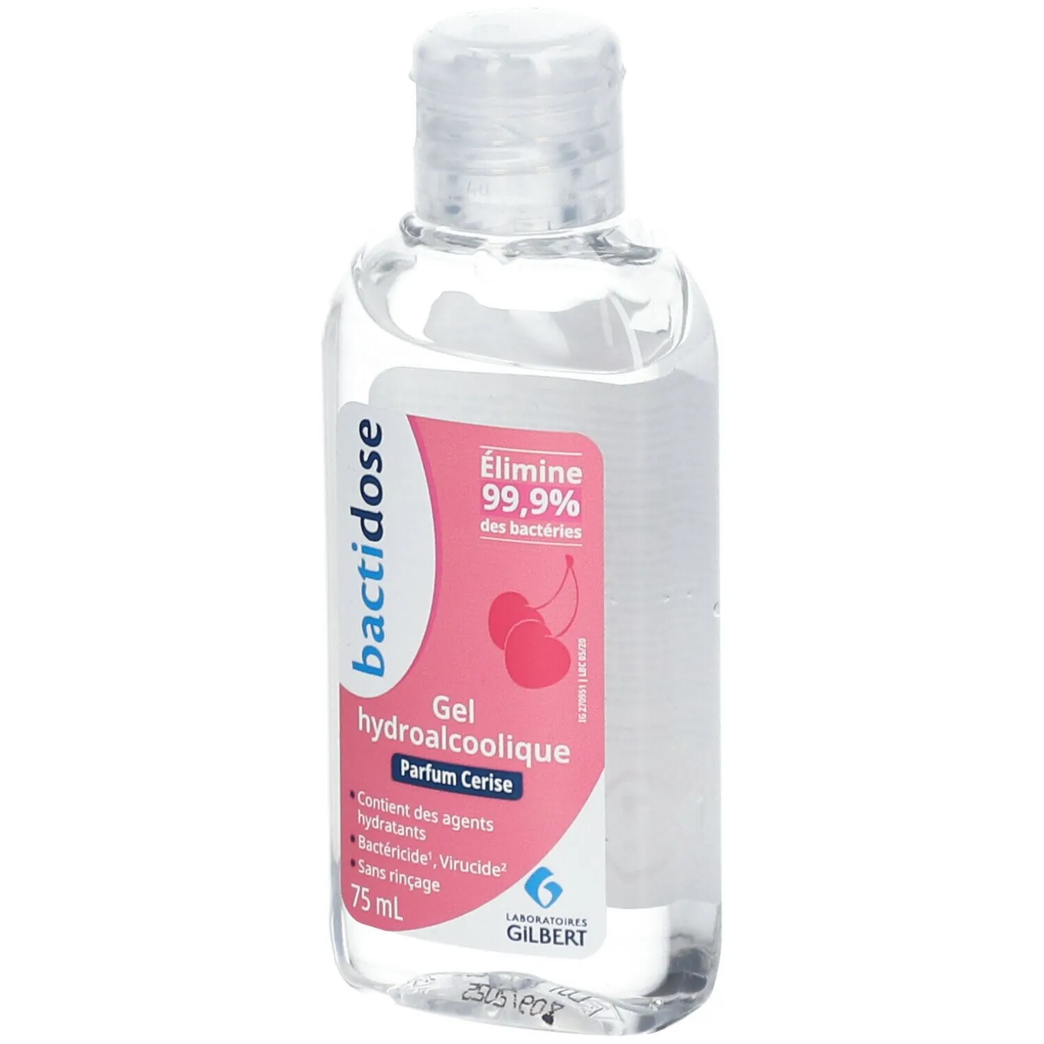 Bactidose Gel Hydroalcoolique Hygiène Mains