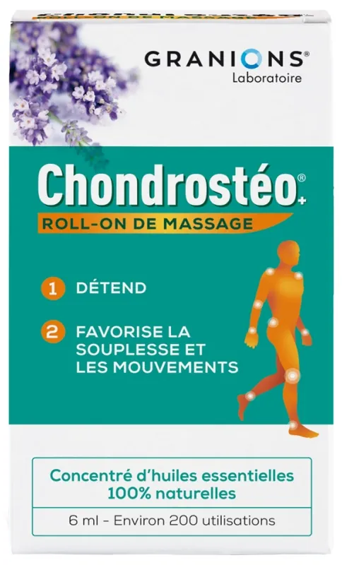 Granions Chondrostéo+ Roll-On de Massage Anti-Douleur