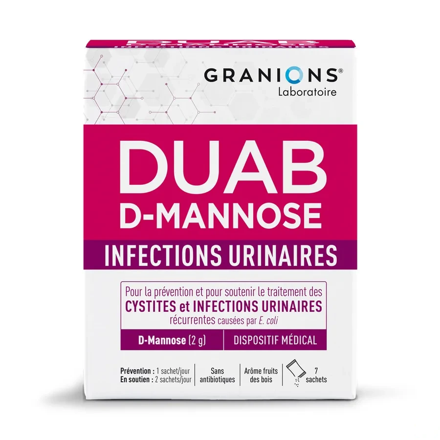 Granions Duab D-Mannose Infections Urinaires