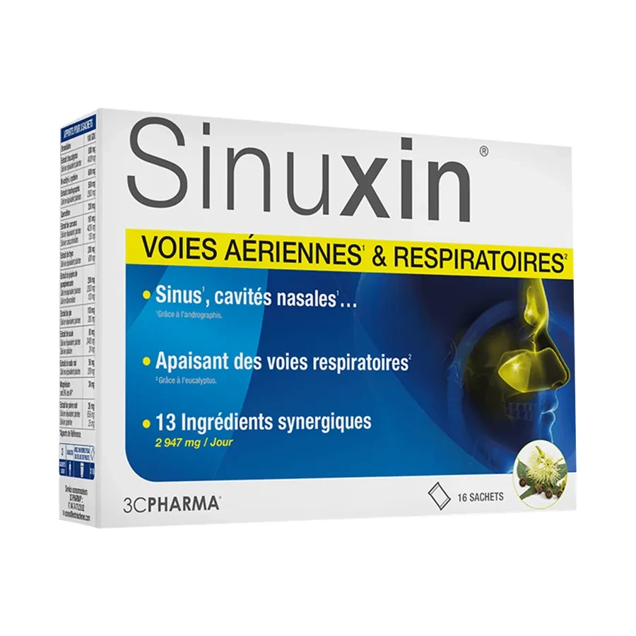 3C Pharma Sinuxin Voies Aériennes & Respiratoires