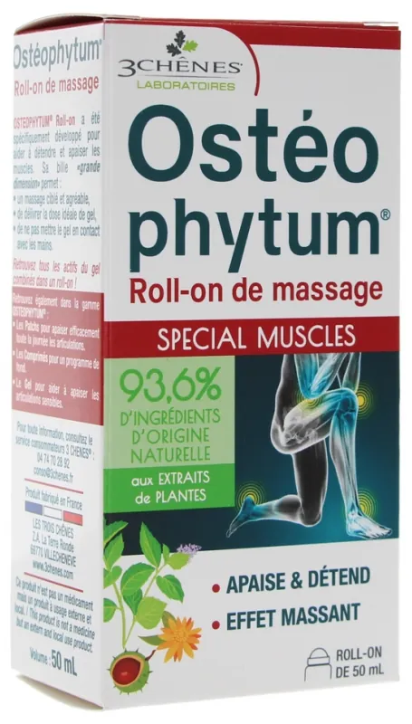 3 Chênes Osteophytum Roll-on Spécial Muscles