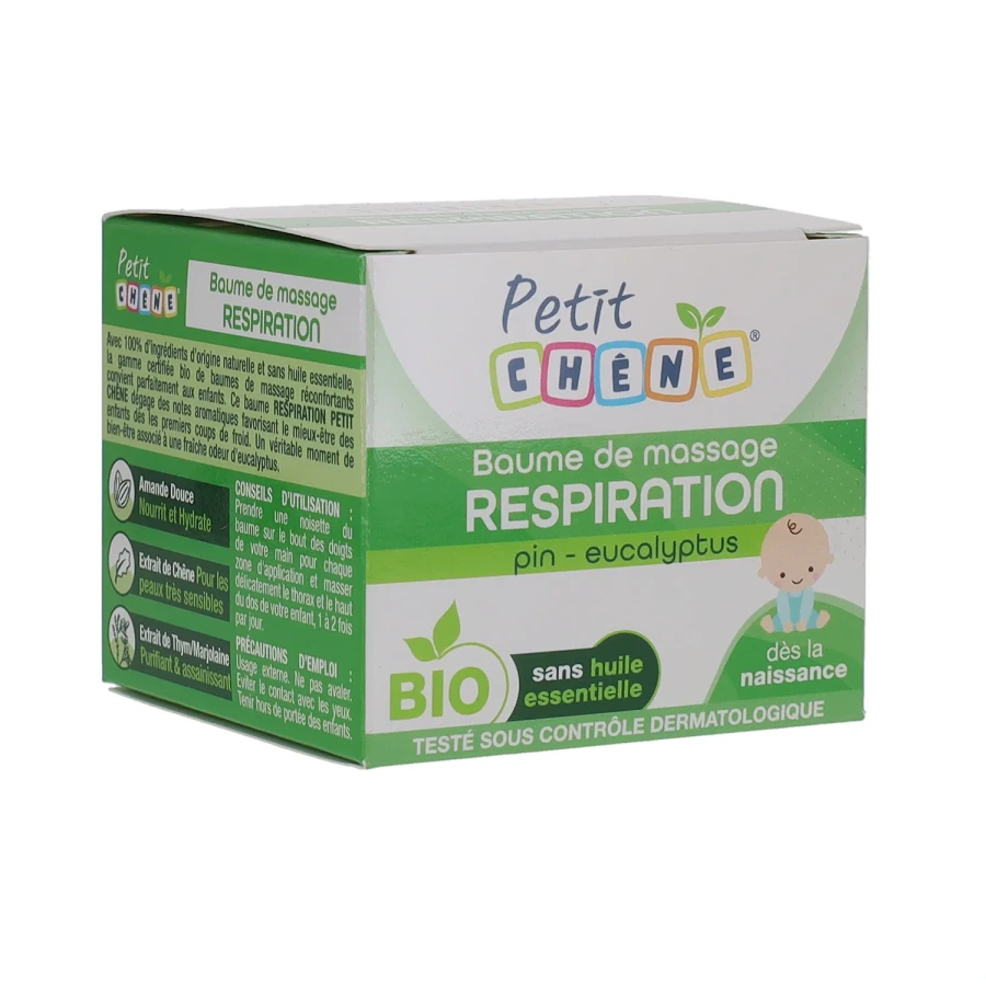 Petit Chêne Baume de Massage Respiration