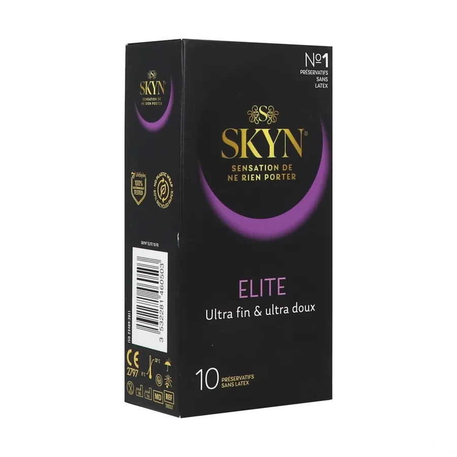 Manix Skyn Elite Préservatifs sans Latex Ultra Fin